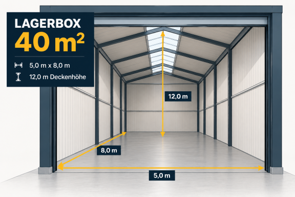 Lagerbox S 40m2