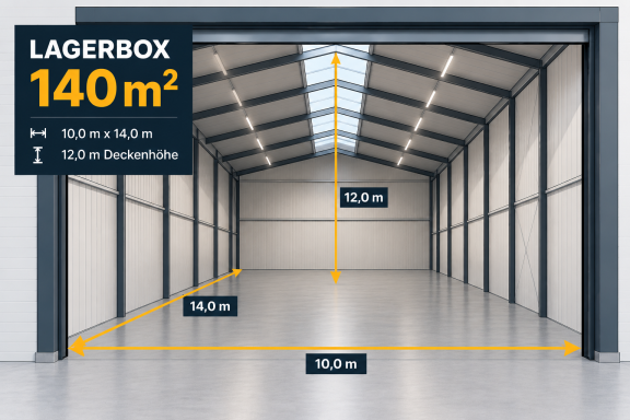 Lagerbox M 140m2